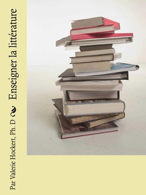 cover image of Enseigner la littérature